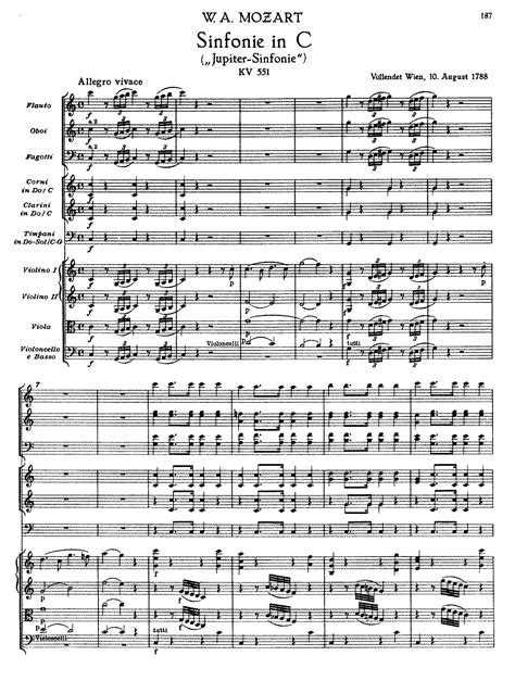 Symphony No.41 in C major, K.551 (Mozart, Wolfgang Amadeus) - IMSLP ...