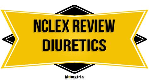 NCLEX RN Review: Diuretics - YouTube