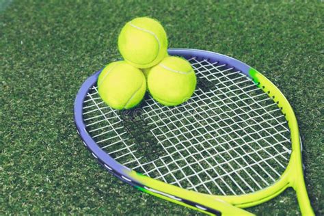 Tennis equipment stock photo. Image of equipment, three - 61750644