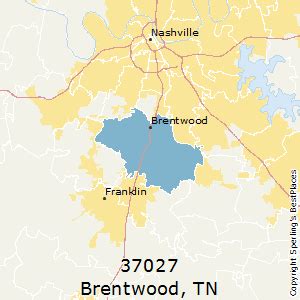 Brentwood (zip 37027), TN