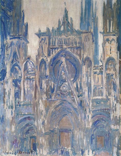 Rouen Cathedral, Study of the Portal - Claude Monet - WikiArt.org ...