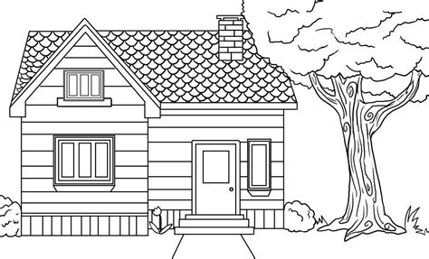 Printable Coloring Pages House