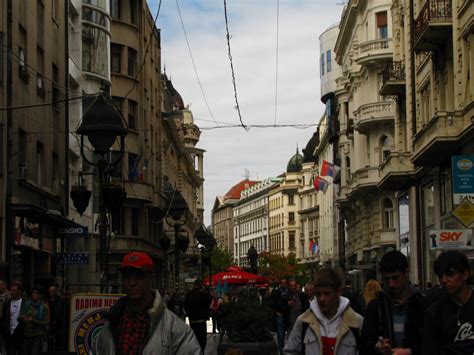 Knez Mihailova street - Belgrade my way