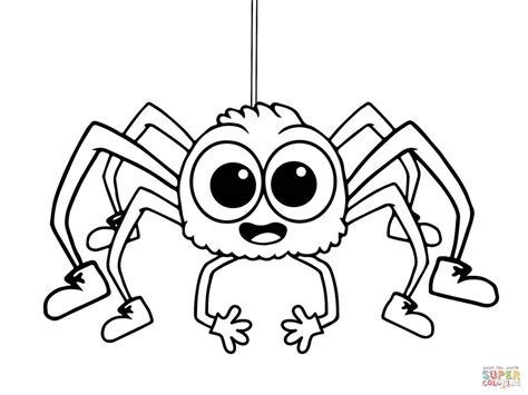 Incy Wincy Spider coloring page | Free Printable Coloring Pages