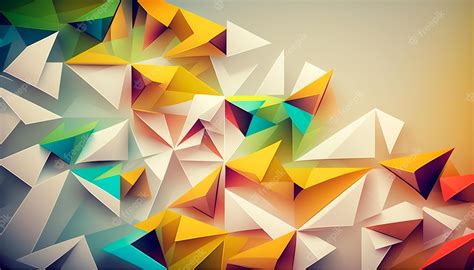 Premium Photo | Abstract triangle pattern background