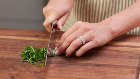 How to Chiffonade Cut Herbs | Food Network