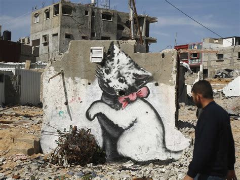 New Banksy art Gaza Strip - Business Insider