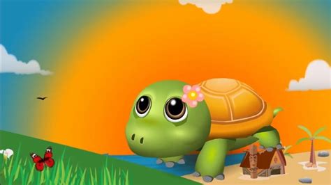 #170: Tortoise walking slowly | tortoise cartoon | tortoise Animation ...