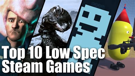 Top 10 Best Free Low End PC Games (STEAM) - YouTube