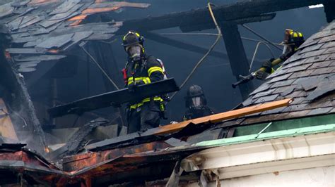 Fire destroys section of building's roof near Asheville VA; hospital ...