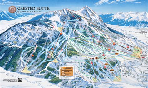 Crested Butte Ski Map