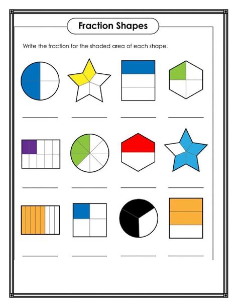 Grade 4 Fractions Worksheets