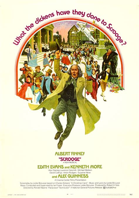 Scrooge Movie Poster - Classic 70's Vintage Poster Print - prints4u