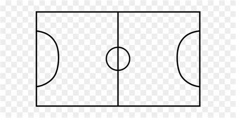 Soccer Field Clipart Black And White