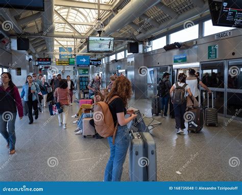 Jamaica station editorial stock photo. Image of airport - 168735048