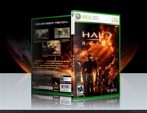 Viewing full size Halo: Reach box cover