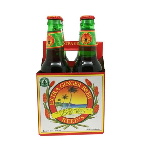 Reed's Inc. Ginger Beer, Craft, Extra (12 fl oz) - Instacart