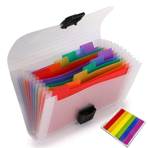 Plastic Expandable File Folder, For Office, Transparent at Rs 130/piece ...