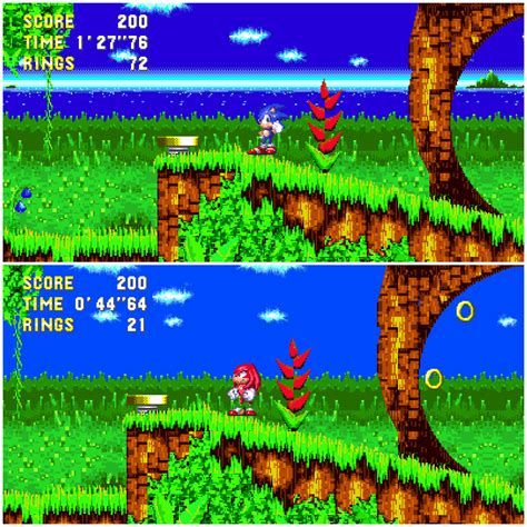 In Sonic 3 & Knuckles, the background in Angel Island Zone changes when ...