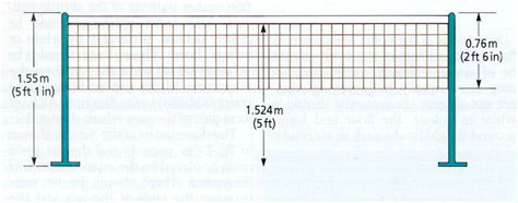 Badminton Net Height and Depth | Badminton net height, Badminton ...