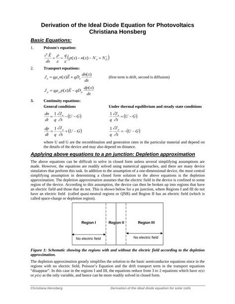 (PDF) derivation of ideal diode equation - DOKUMEN.TIPS