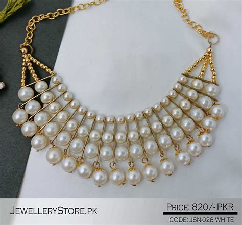 Statement Pearl Necklace - J.S Jewellery Store PK