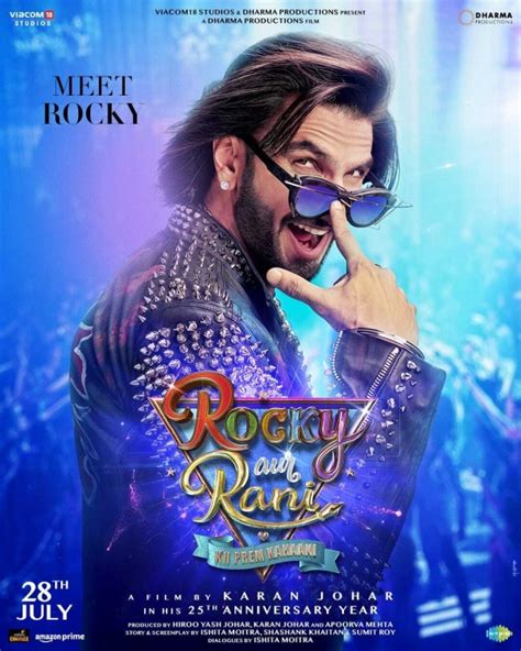 ‘Rocky aur Rani Ki Prem Kahani’ first look poster out, Ranveer sports a ...