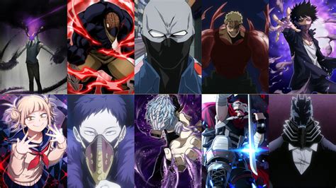 Top 10 My Hero Academia Villains by HeroCollector16 on DeviantArt