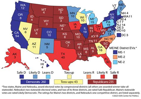 2024 Election Map Predictions - Dori Nancie