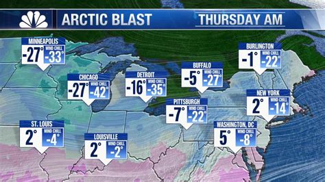 2019 polar vortex: Here's how the brutal cold impacted the U.S. - NBC News