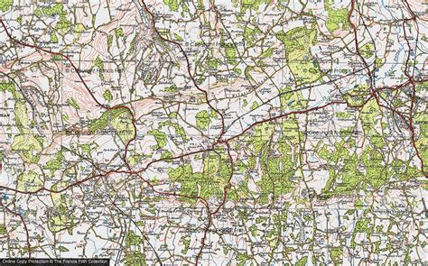 Historic Ordnance Survey Map of Westerham, 1920