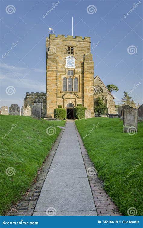 Saint Mary S Church, Goudhurst, Kent, UK Stock Photo - Image of high ...