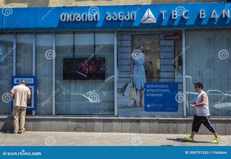 TBC Bank in Georgia editorial stock photo. Image of eurasia - 304701263