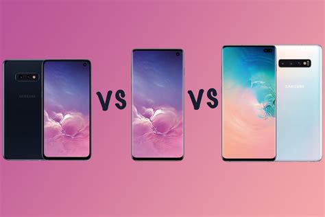 Samsung Galaxy S10 vs S10+ vs S10e vs S10 5G: Range compared - GearOpen.com