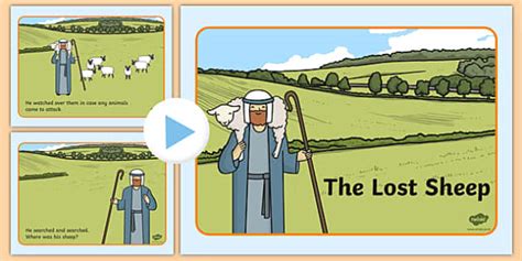 Parable Of The Lost Sheep Comic Strip