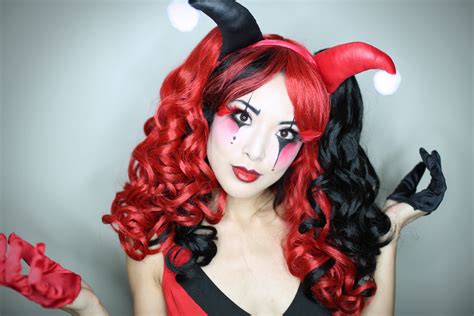 25 Harley Quinn Halloween Makeup Ideas - Flawssy