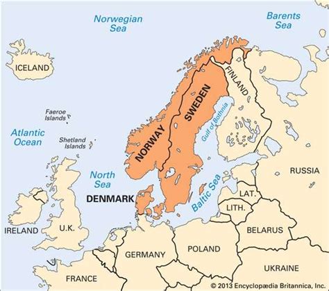 Scandinavia | Countries, Map, & Facts | Scandinavia, Germany poland, Norway