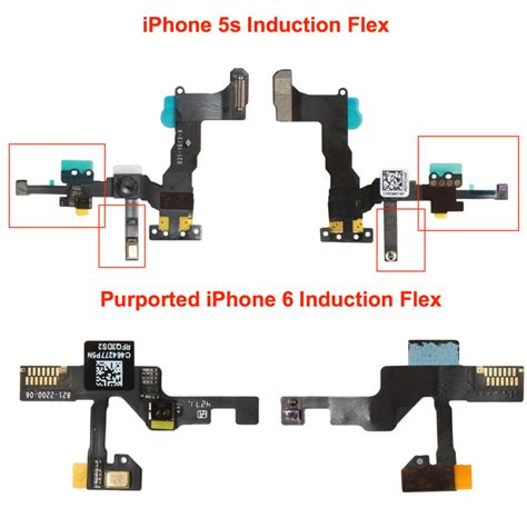 Home Button Parts For Both iPhone 6 Versions Show Completely Different ...