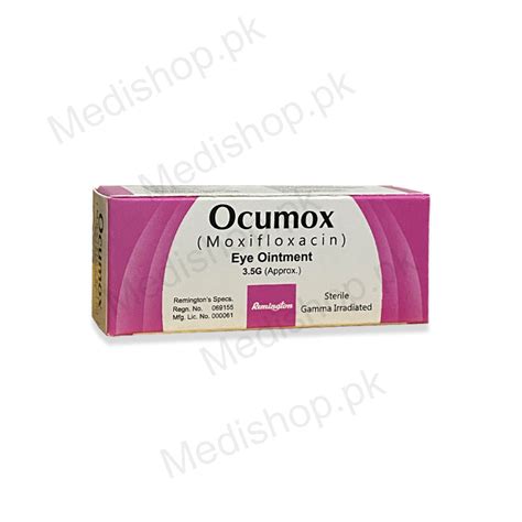 Ocumox Eye Ointment 3.5g – Medishop.pk