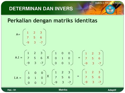 Matriks Identitas – Studyhelp