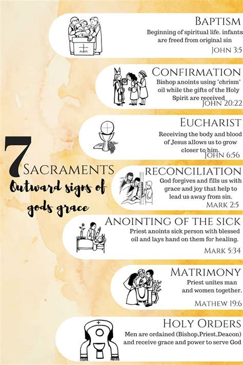 7 Sacrament info graph | Catholic sacraments, Catholic beliefs, Sacrament