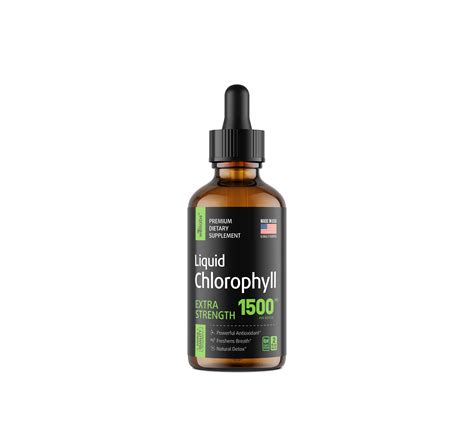 Liquid Chlorophyll Extra Strength 1500 MCG – Halejo