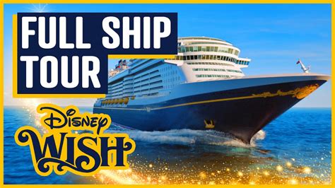 COMPLETE Disney Wish Cruise Ship Tour - See EVERYTHING on Board! - YouTube