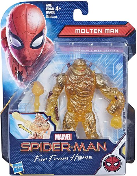 HASBRO Marvel Spider-Man Far From Home 6" Action Figure Molten Man ...