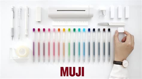 My MUJI Stationery Collection | Stationery Haul - YouTube