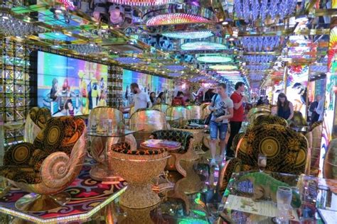 Inside the psychedelic waiting room of the Robot Restaurant at ...