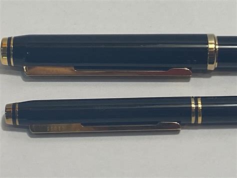 Vintage Cross Pen and Pencil Set Black and Gold Simply | Etsy