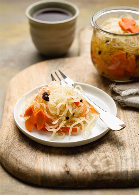 Atchara (Filipino Pickled Green Papaya) | Lemons + Anchovies