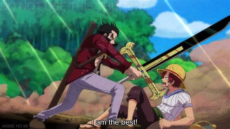 Mihawk Tells How He Defeated Shanks - One Piece - YouTube