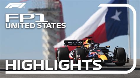 FP1 Highlights | 2023 United States Grand Prix - YouTube